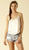 Merritt Charles -  Goldie Tank - Ships in Ivory