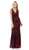 Lenovia - 5150 Sparkling Allover Sequin V Neck Evening Dress
