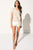 FENIA Beige Tie Front Tee | FENIA Tee-shirt beige noué à l'avant