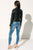  DONNA Veste de motard classique noir