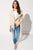 AMATA Beige Lightweight Funnel Jacket | AMATA Manteau beige léger à encolure entonnoir