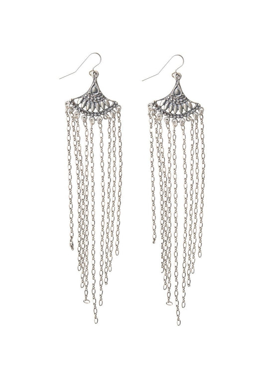 Dakota Sunrise Fringe Earrings