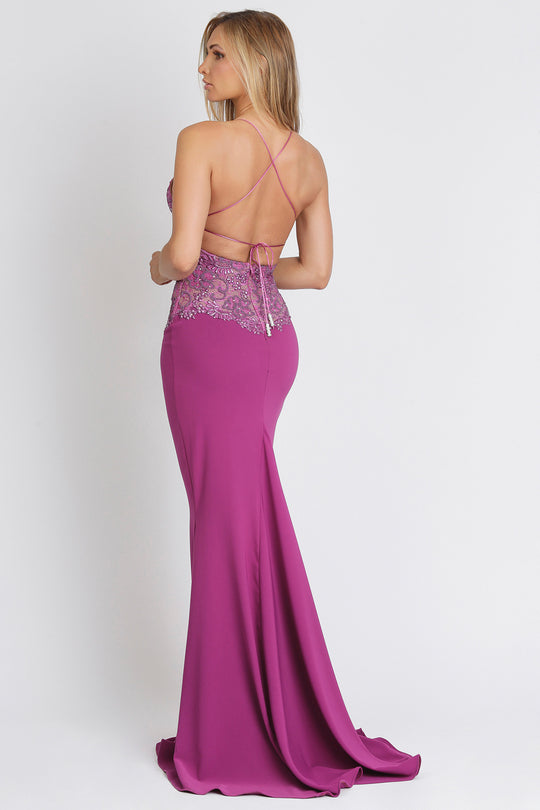 Danna Caviar Jersey Purple