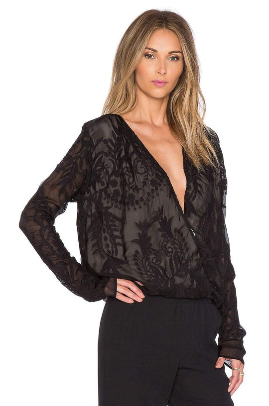 Merritt Charles -  Delilah Blouse | Black