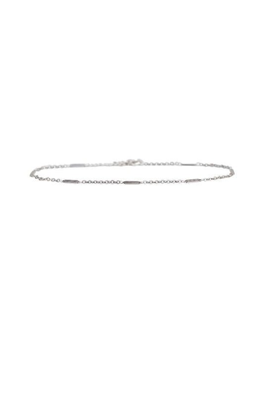 Desert Essence Chain Choker in Silver