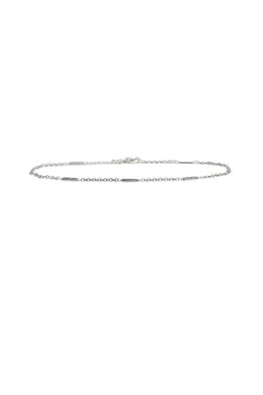Heather Gardner - Desert Essence Chain Choker in Silver