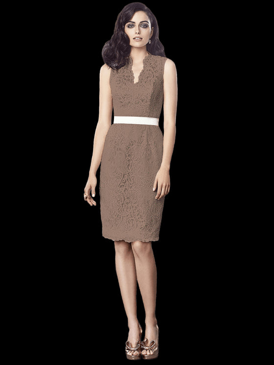 2912BL Dress in Cappuccino