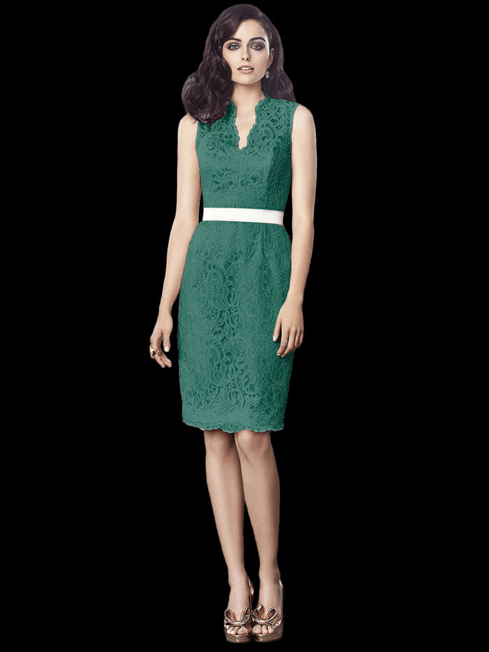 2912BL Dress in Hunter