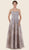 Rina di Montella - RD2618-1 Strapless Lace Sweetheart Ballgown In Silver and Neutral