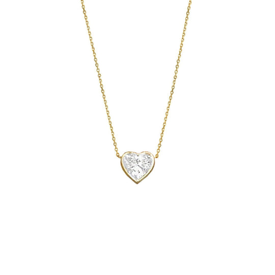 NEW! Heart of Light Diamond Necklace