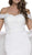 Embellished Off-Shoulder Sheath Dress