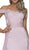 Embellished Off-Shoulder Sheath Dress