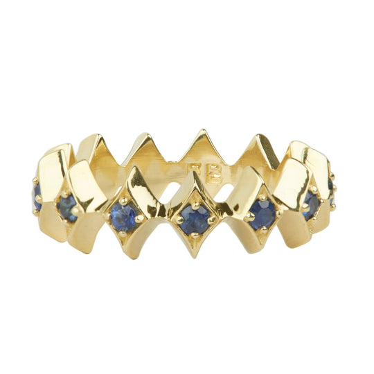 Elizabeth Buenaventura -  Royal Eternity Sapphire Ring