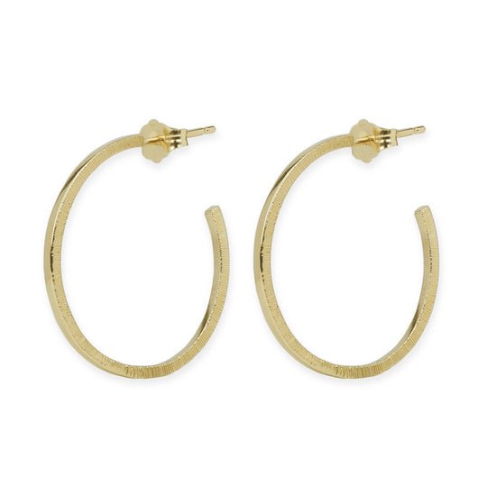Elizabeth Buenaventura -  Hammered Harmony Hoops