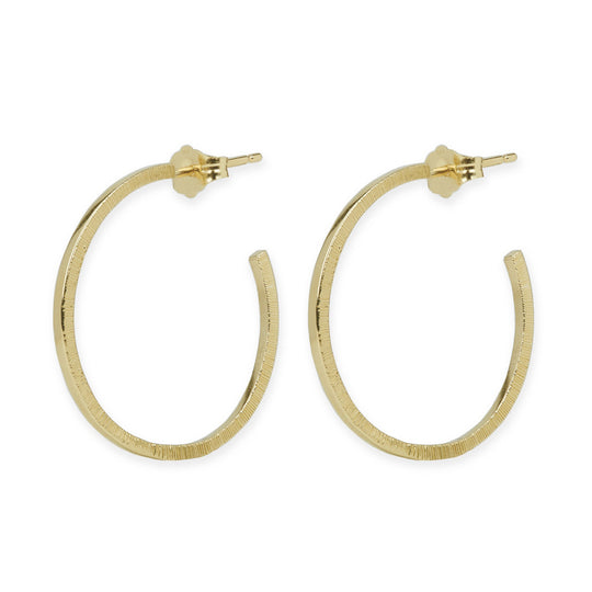 Hammered Harmony Hoops