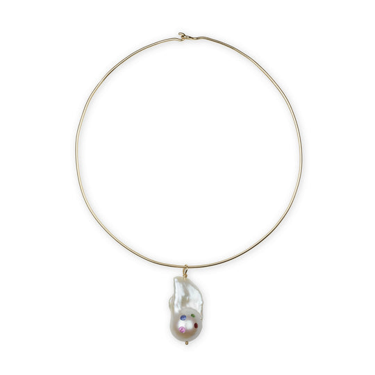 Elizabeth Buenaventura -  Harlequin Pearl Choker