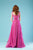 Gatti Nolli Couture - ED-4392 Sleeveless Square Neck A-Line Gown In Pink