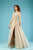 Gatti Nolli Couture - ED-4406 Sleeveless Leafy Embroidered A-Line Gown In Gold