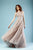 Gatti Nolli Couture - ED-4471 Floral Appliqued Bateau Dress In Pink