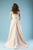 Gatti Nolli Couture - ED-4506 Ruffled Strapless A-Line Dress In Pink and Orange