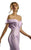 Gatti Nolli Couture - ED-4508 Embroidered Off-Shoulder Dress