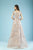 Gatti Nolli Couture - ED-4539 Embroidered Off-Shoulder Dress In Pink