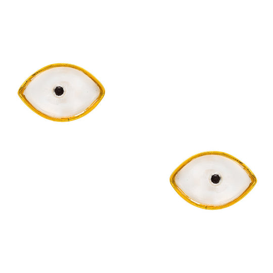 Evil Eye Stud Earrings