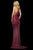 Sherri Hill - 53131 Fully Beaded Racerback Sheath Evening Dress In Red