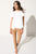 ELU Ruffle Poplin Blouse | ELU Blouse Popeline à volants