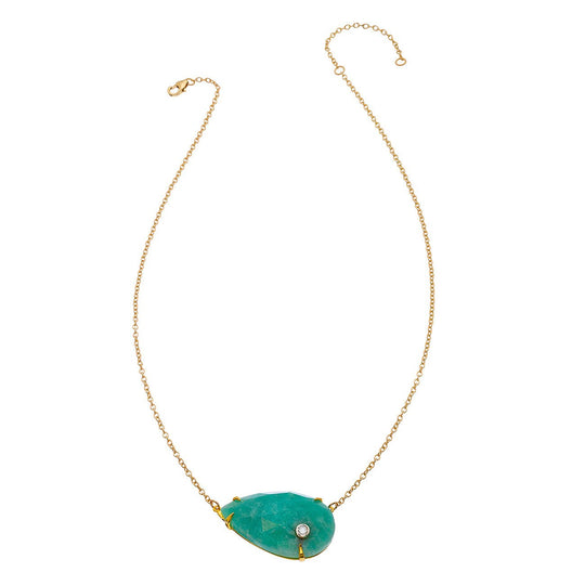 Eyes Open Cabochon Necklace