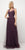 Cinderella Divine - ET320 Sleeveless Pleated Tulle A Line Gown In Purple