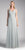 Cinderella Divine - ET320 Sleeveless Pleated Top A-Line Gown In Green