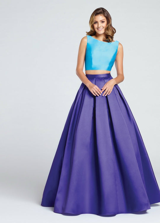 Ellie Wilde - EW117009 Two Piece A-line Mikado Gown