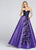 Ellie Wilde - EW117010 Embroidered A-line Prom Dress EW117010