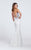 Ellie Wilde - Sweetheart Neckline Lace Gown EW117019 in White and Multi-Color