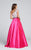 Ellie Wilde - EW117025 Gown in White and Pink