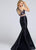 Ellie Wilde - EW117026 Gown in Black and Multi-Color