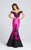 Ellie Wilde - EW117037 Gown in Pink and Black