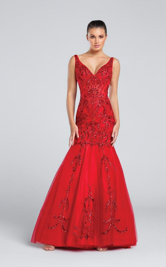Ellie Wilde - EW117049 Gown in Red