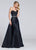 Ellie Wilde - EW117051 Gown, Black