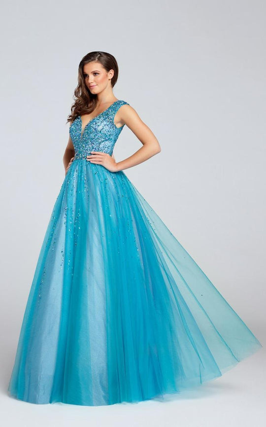 Ellie Wilde - EW117061 Gown in Blue