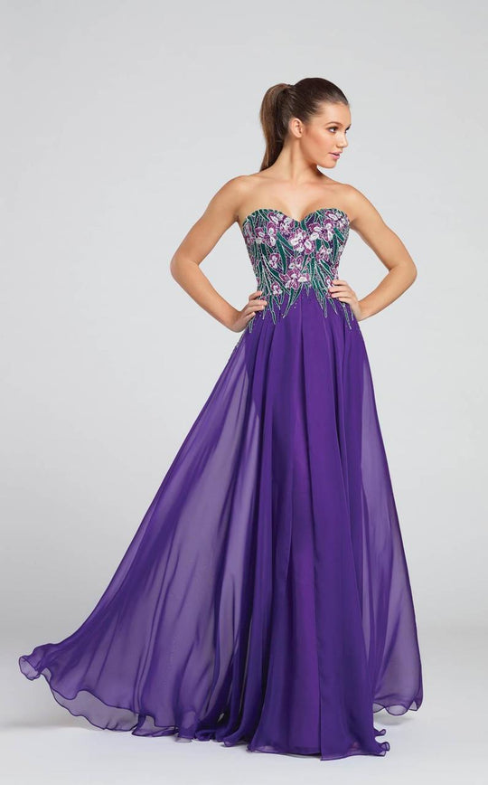 Ellie Wilde - EW117078 Gown in Purple