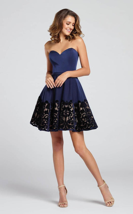 Ellie Wilde - EW117086 Dress in Blue