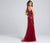 Ellie Wilde - EW117099 Gown in Merlot