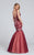 Ellie Wilde - EW117100 Gown in Red and Neutral