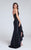 Ellie Wilde - EW117105 Dress in Black and Neutral