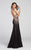 Ellie Wilde - EW117109 Gown in Black and Gold