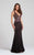 Ellie Wilde - EW117111 Gown in Black and Brown