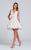 Ellie Wilde - EW117117 Dress in White and Multi-Color