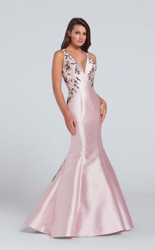 Ellie Wilde - EW117124 Gown in Pink and Multi-Color